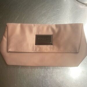 Giorgio Armani Clutch Fold-over Purse Neutral light ROSE